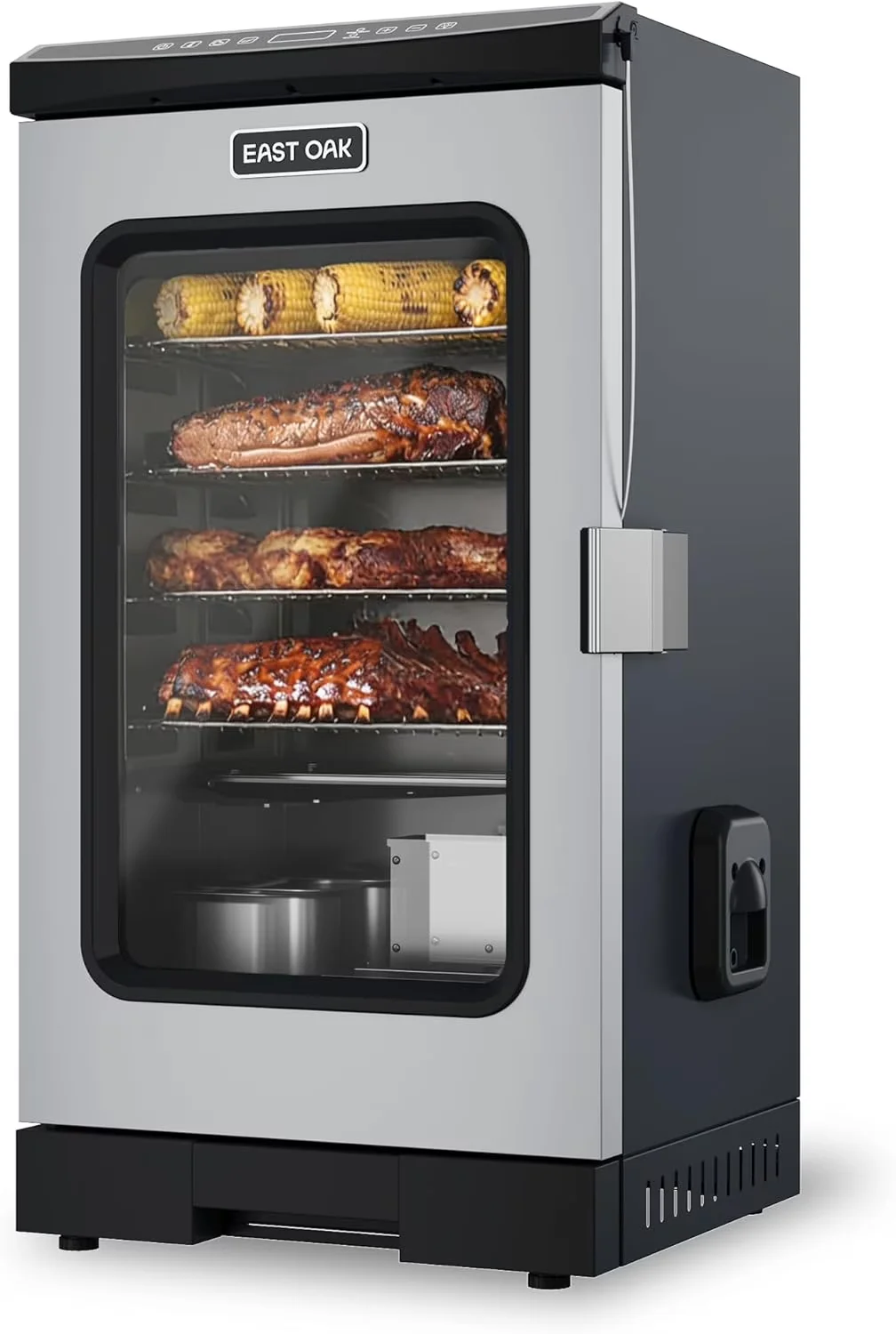 Innovative Smoker with Digital Temperature Control, 30" Electric - Powder Coated Steel Silver Model 7371F0