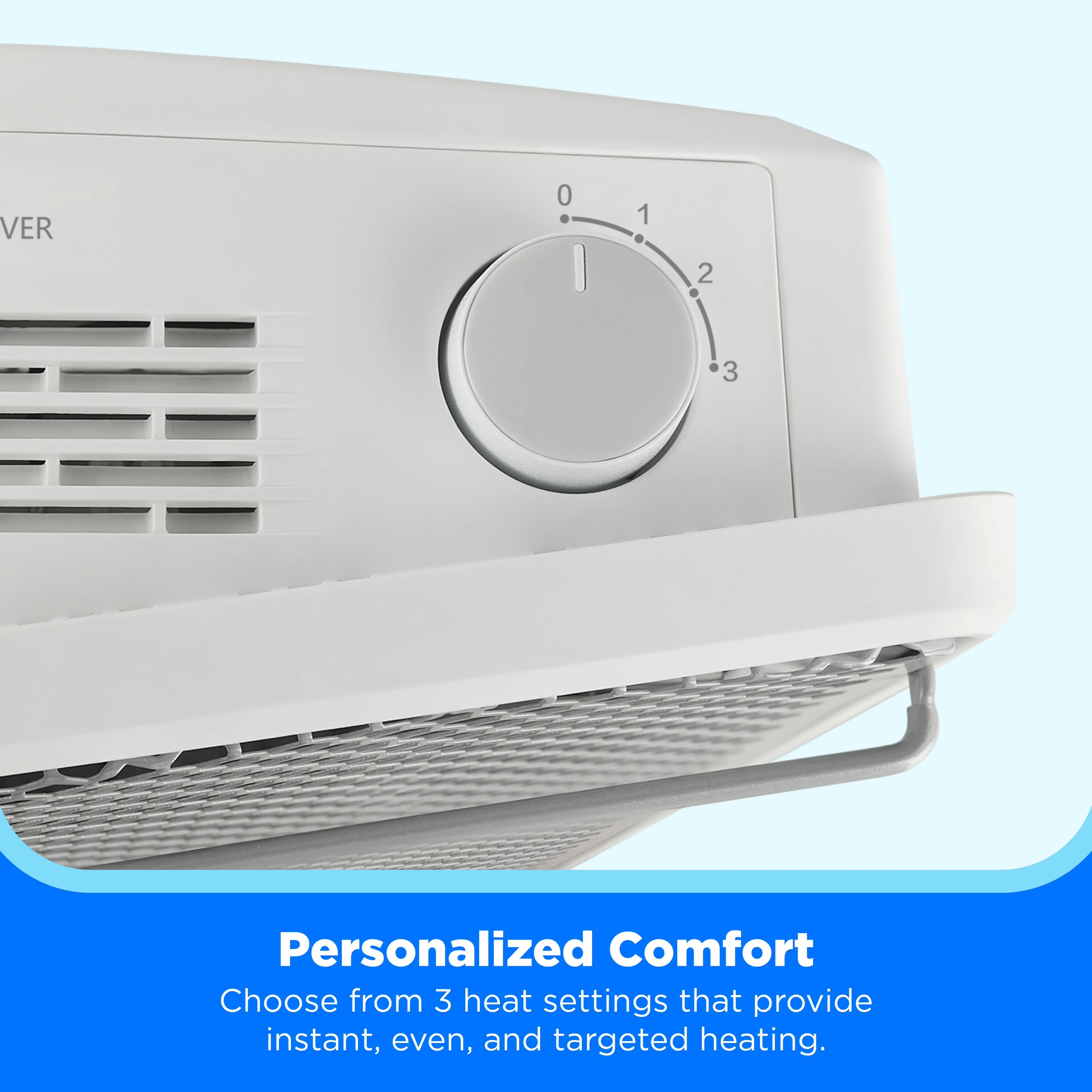 Sleek Portable And Electric Space Heater with Automatic Shutoff, Adjustable - Model 1A6604