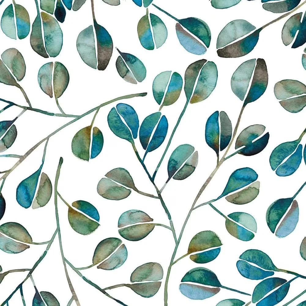 Professional Wallpaper with Removable, Apply to smooth, flat surfaces, Leaves no sticky residue on the surface - Blue Vinyl Model 8CE8F8