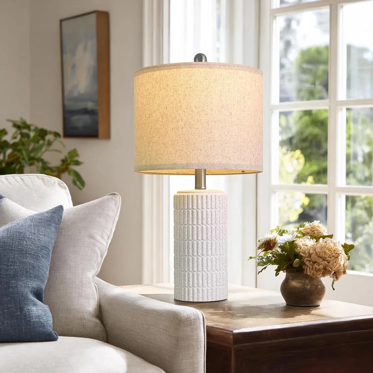 Innovative Lamp Set for Living Room, Bedroom - Stone - Heavy Duty Model E5FF44