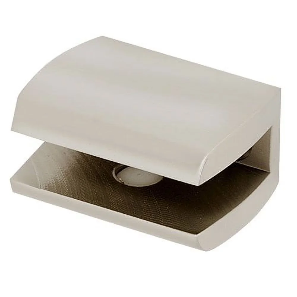 Garage Storage Supply Premium with Modern, Bathroom Shelf, Manhattan Shelf Bracket (Set of 2) - Silver Brass Model 3313AF