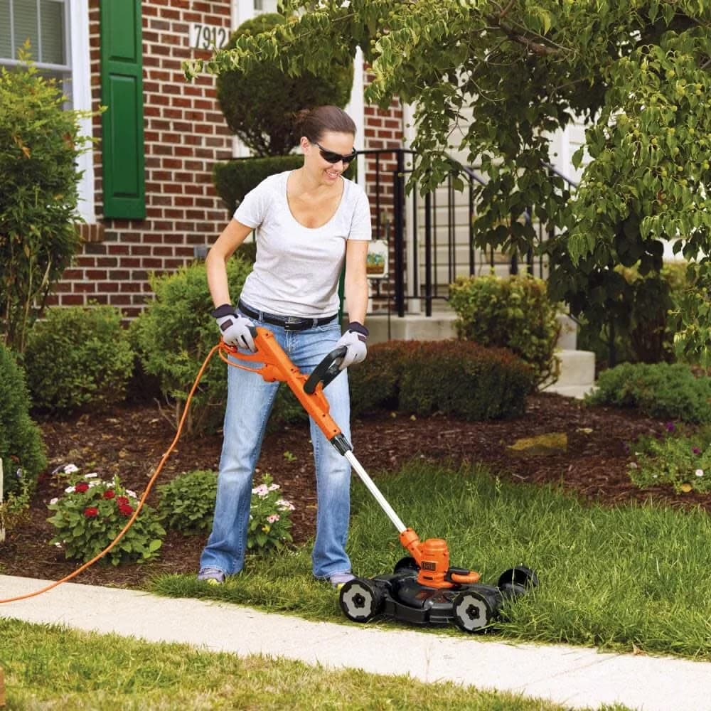 String Trimmer Efficient with Adjustable Cutting Height, Edger & Lawn Mower - Model 6FB1CF