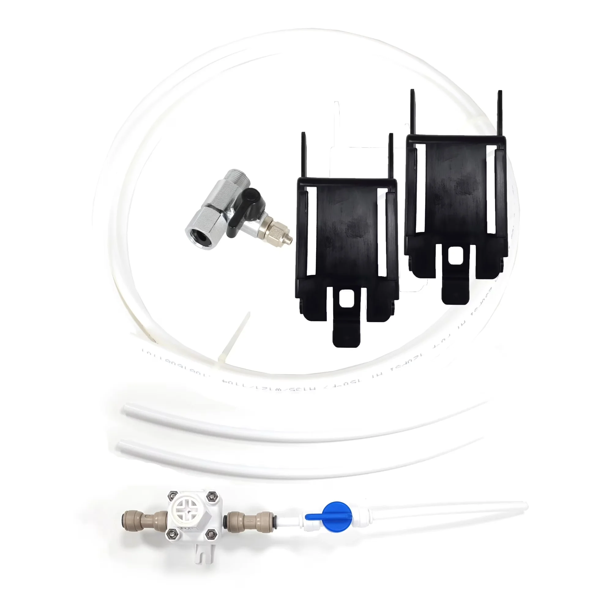 Versatile Water Filtration with Self-Cleaning, Hot & Cold Temperature, Black - Black Plastic Model 01277F