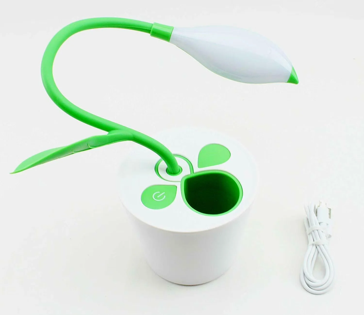 Classic Desk Lamp with LED, Battery - Green, White, Multicolor KT00207 Model 023D81