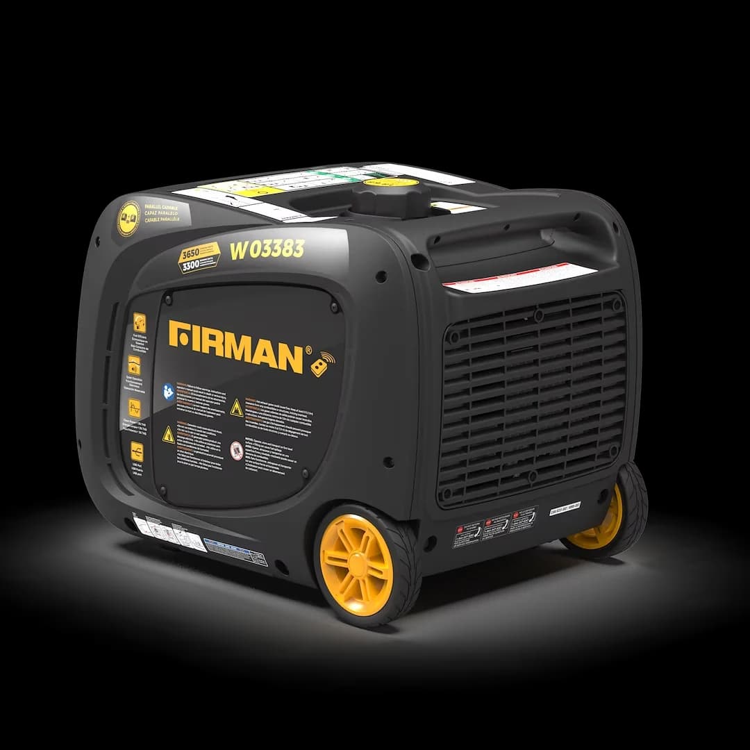 Reliable Generator with 3300W, Adjustable, Remote Start Gas - W03383 - Quality Construction Model 466947