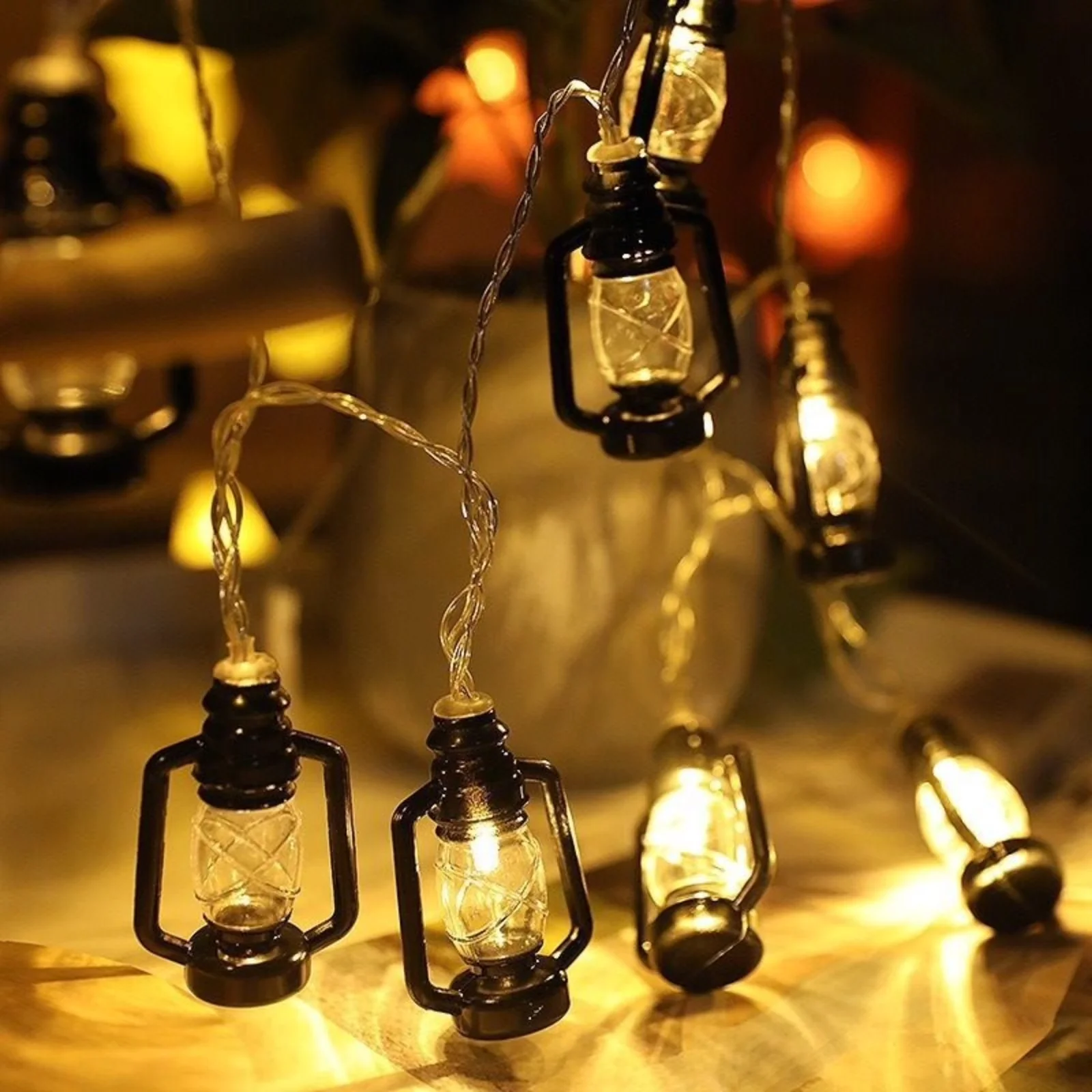 Innovative Led Lighting with LED, Solar, Light String - Multicolor for Indoor, Home Model 3F36ED