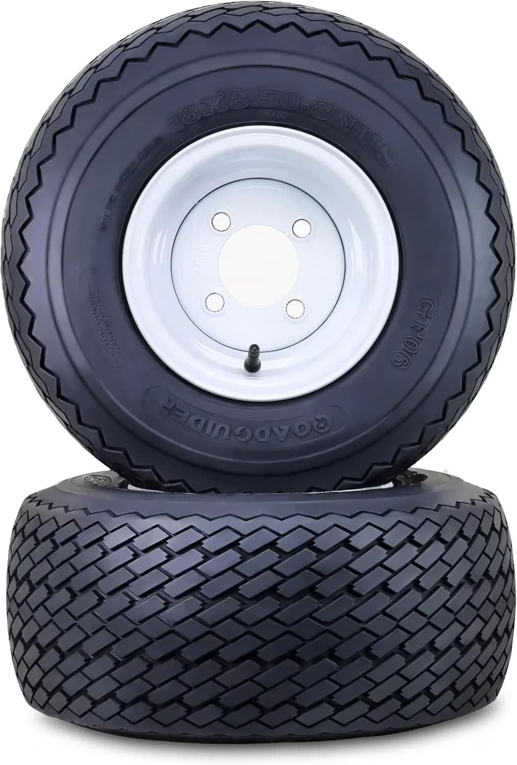 Reliable Golf Cart Tire with Heavy-Duty, Smooth, Non directional tread pattern - Model 1B92FD