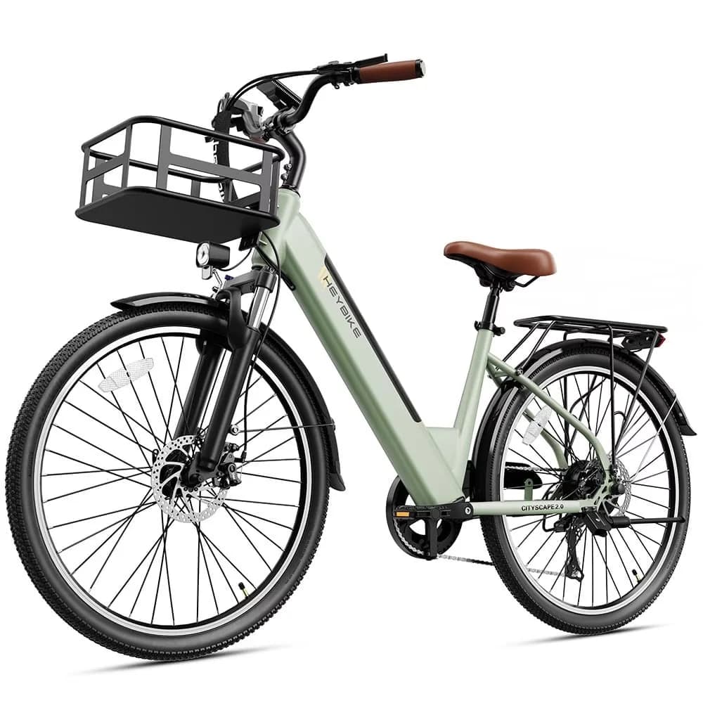 Electric Bike Essential with Battery, 500W, Cityscape 2.0 - Commercial Quality Model 3DC415