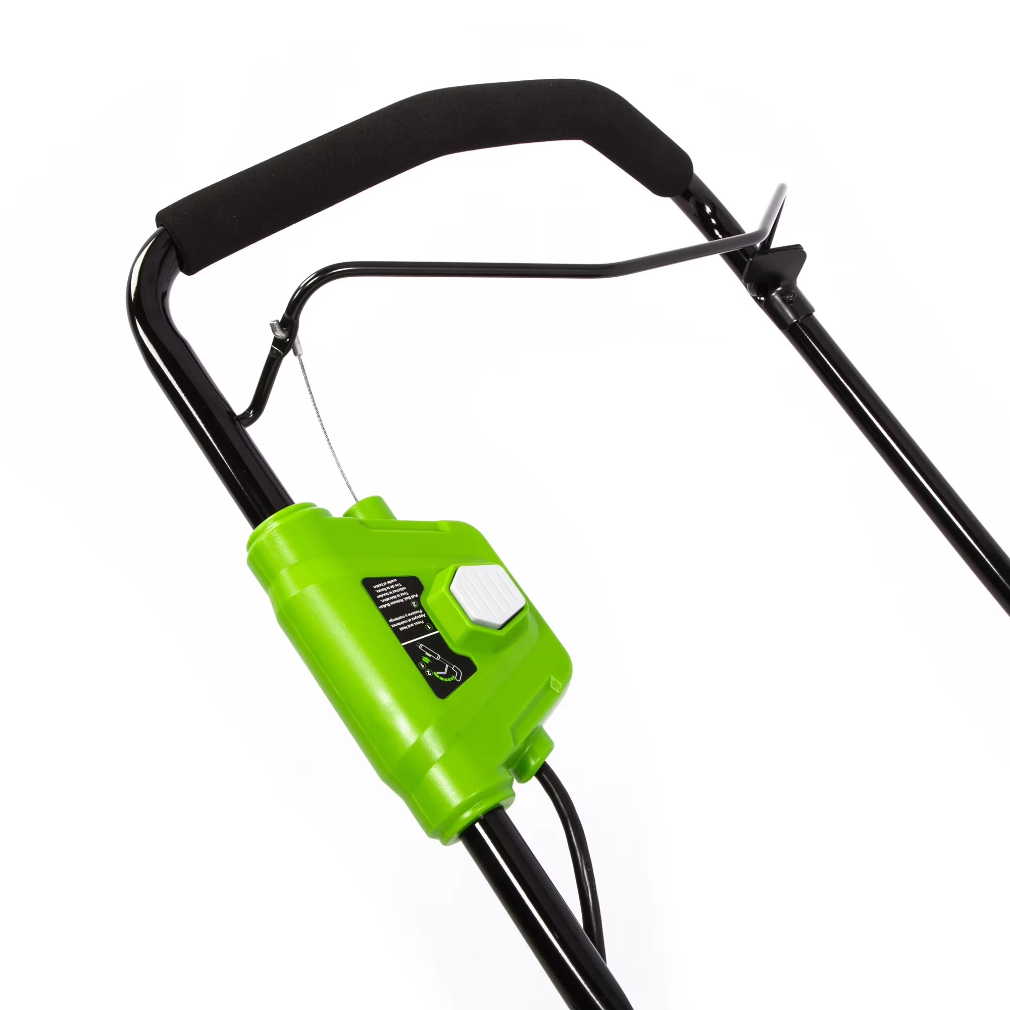 Sleek Push Mower with Battery, 40V, Bagger - Residential Grade Model 2DCFD4
