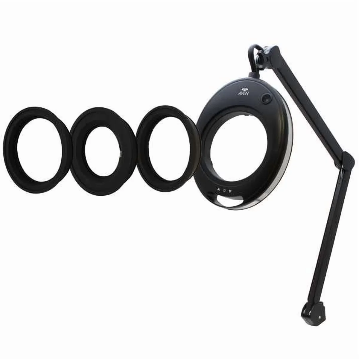 Premium Lamp with LED, Dimmable, Spring - Black 36in - Residential Grade Model 95358B