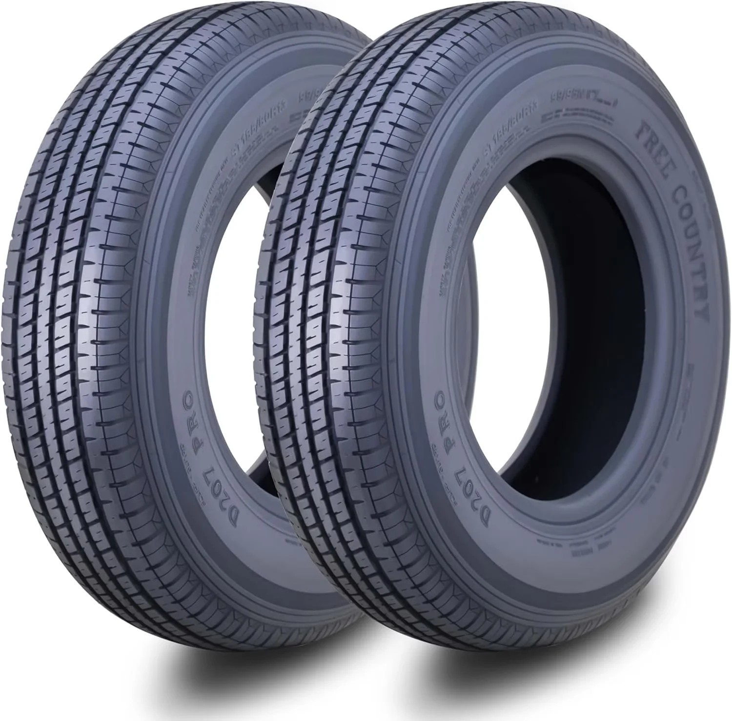 Reliable Trailer Tire with Heavy-Duty, Tire Size: 185/80R13, Load Range: D - Model 773A43