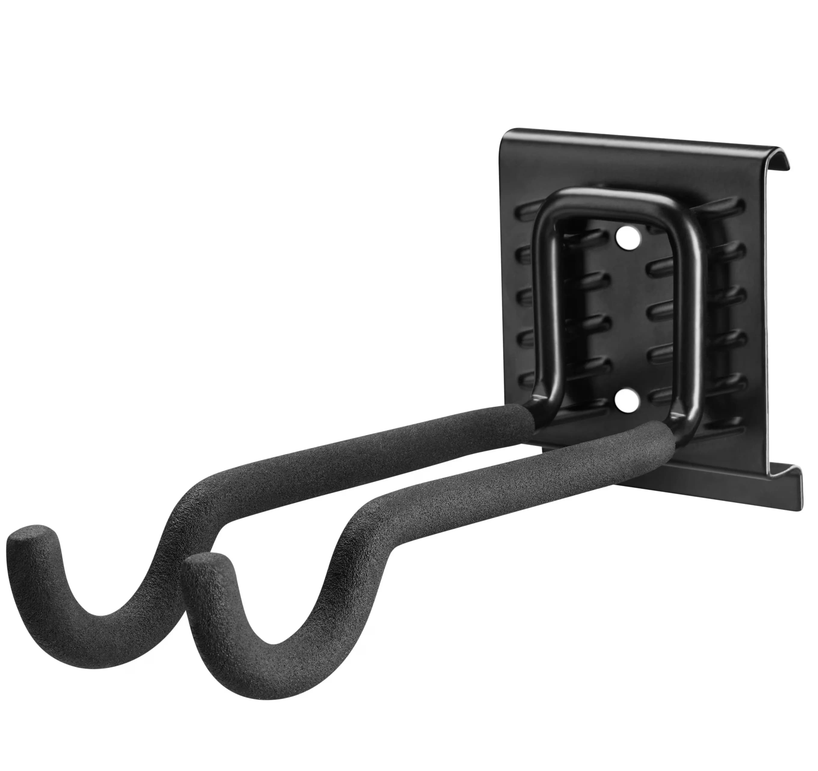 Garage Storage Supply Innovative with Rubber Grip, Durable Steel Hook - Black Metal Model 547E86