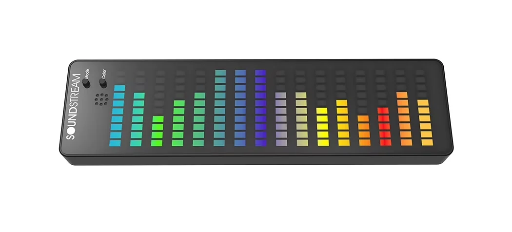 Modern Desk Lamp with LED, Spectrum Analyzer - One Size for Car - for Everyday Use Model A6C763