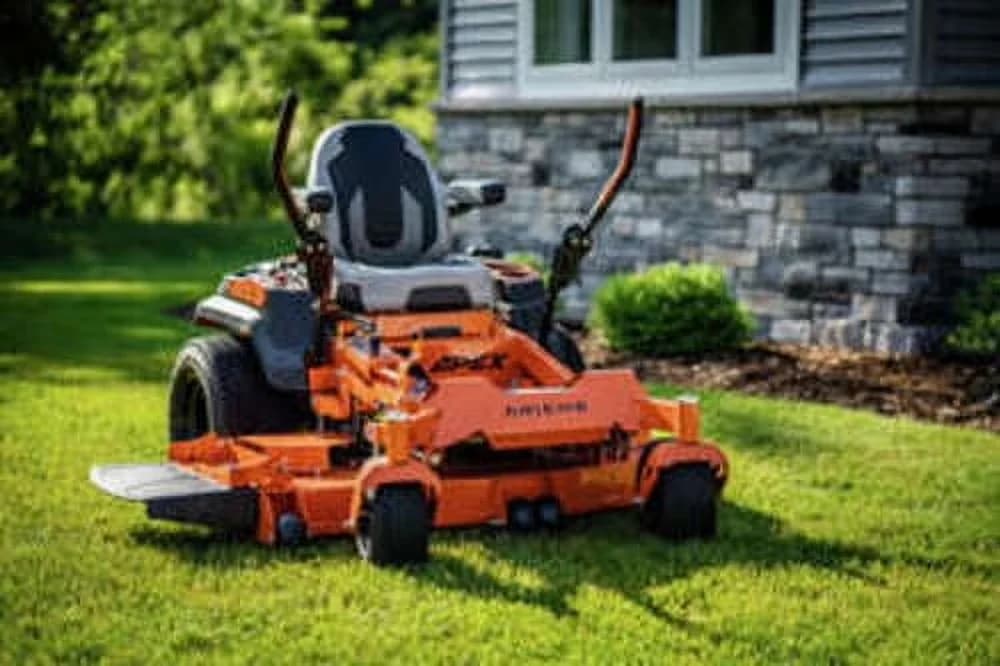 Reliable Riding Lawn Mower with 52-inch, 3-blade fabricated deck, 5.1 gallon fuel capacity, Front wheels: 13 x 6.5 in x 6 in - Model 299459