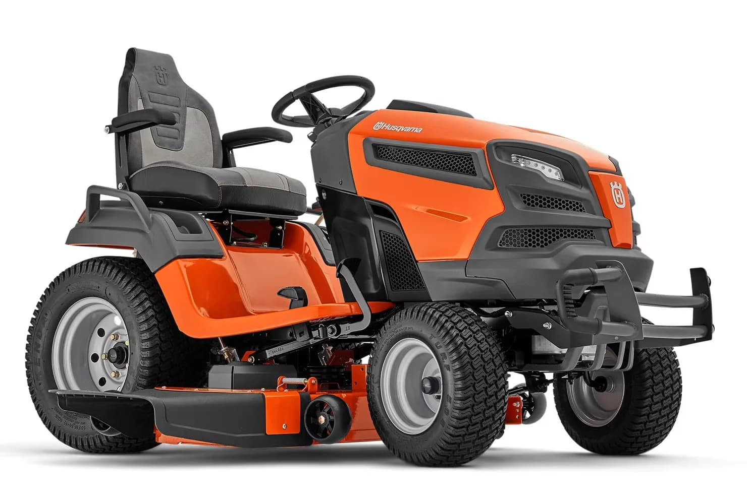 Premium Riding Lawn Mower with Headlights, 2-year transmission warranty included - Model 0D825D