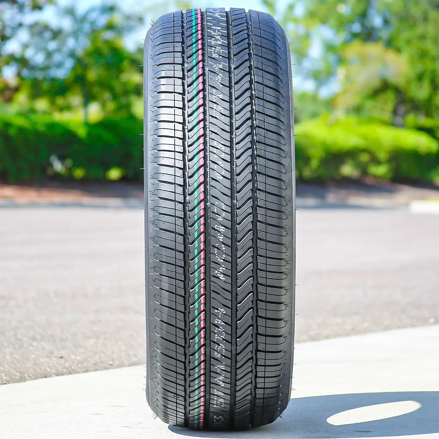 Truck Tire Stylish with Low Maintenance, Extra Strength, Wet Or Dry - 55R19 Model 2C59F0