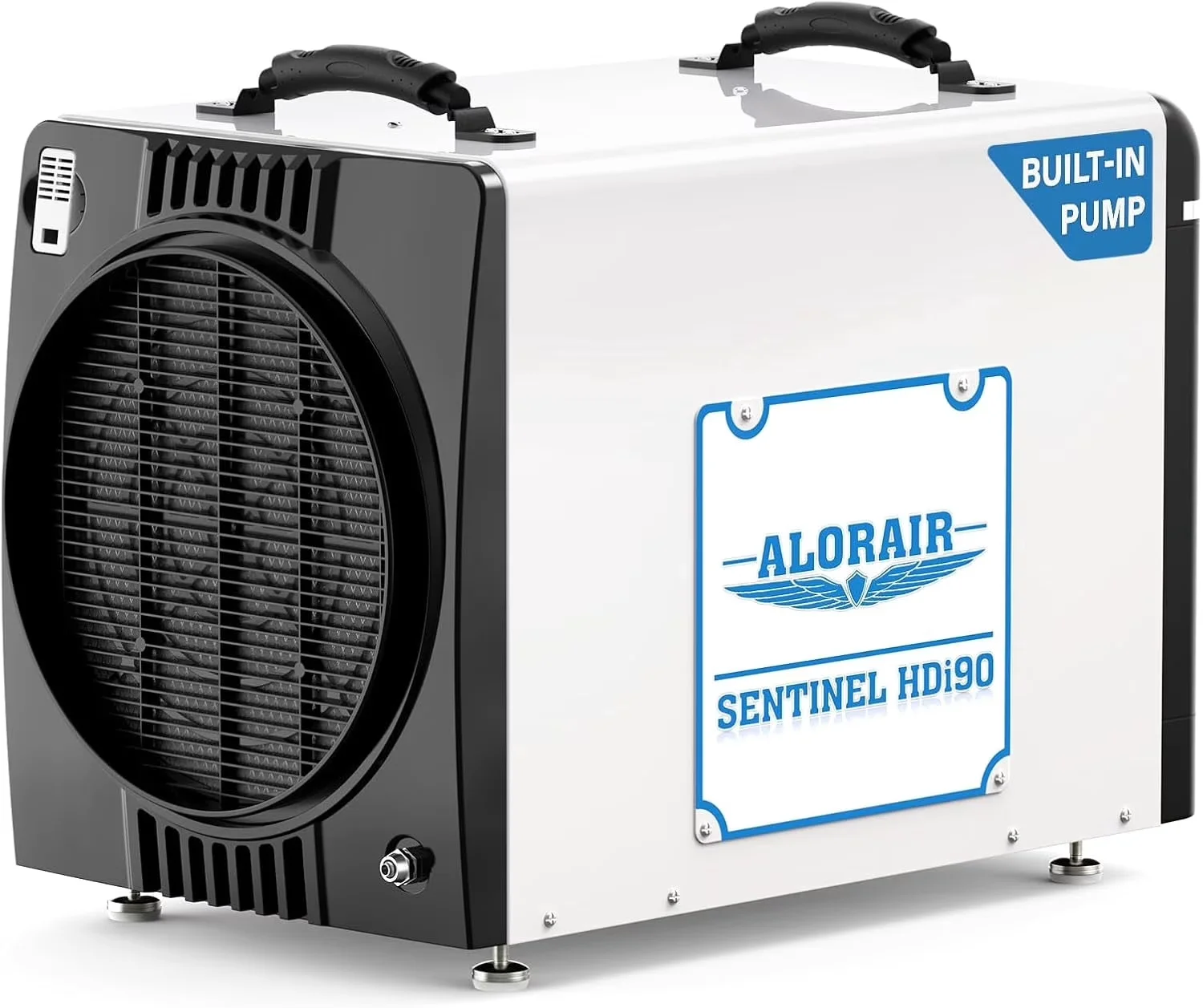 Compact Dehumidifier with Remote Controlled, Bucket Full Indicator, Smart Technology Capable - White Model CECF07