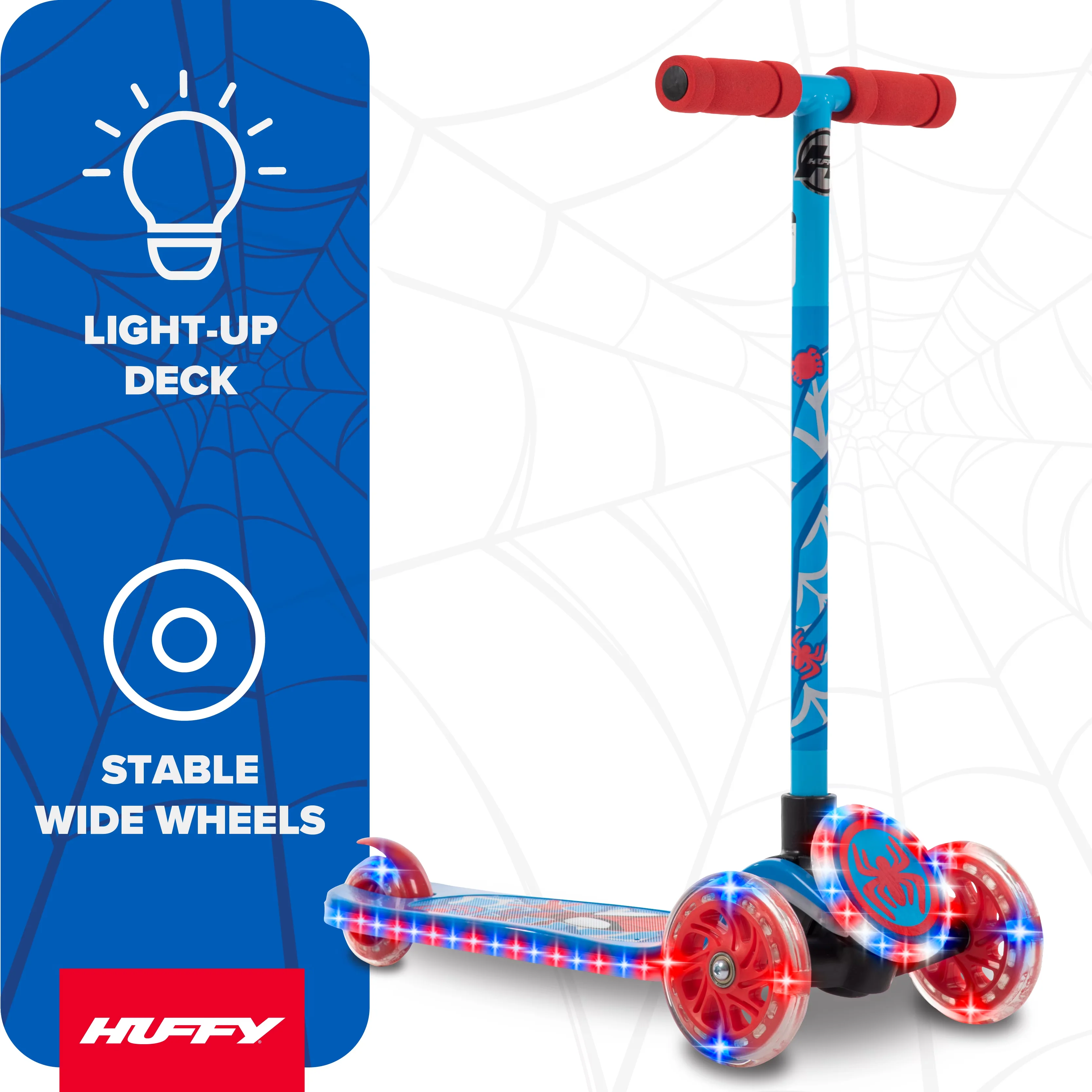 Reliable Scooter with Portable, Boys, Ages 3+ - Plastic Huffy for Home and Office Model 7388B6