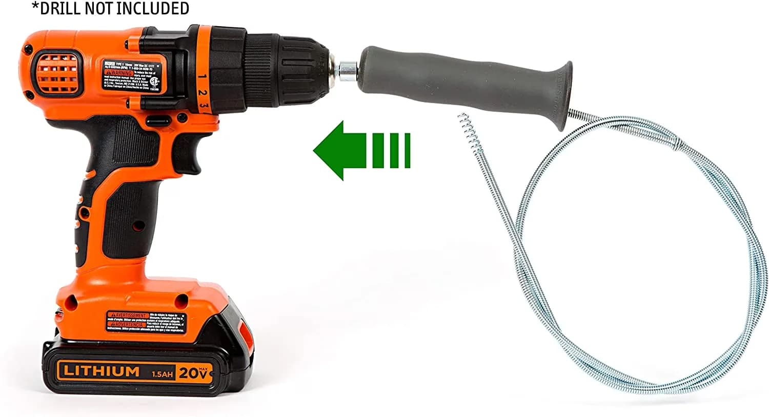 Plumbing Professional with Compact, Easy Clean, Durable - 42 x 2 x 2 Drain Model 094A37