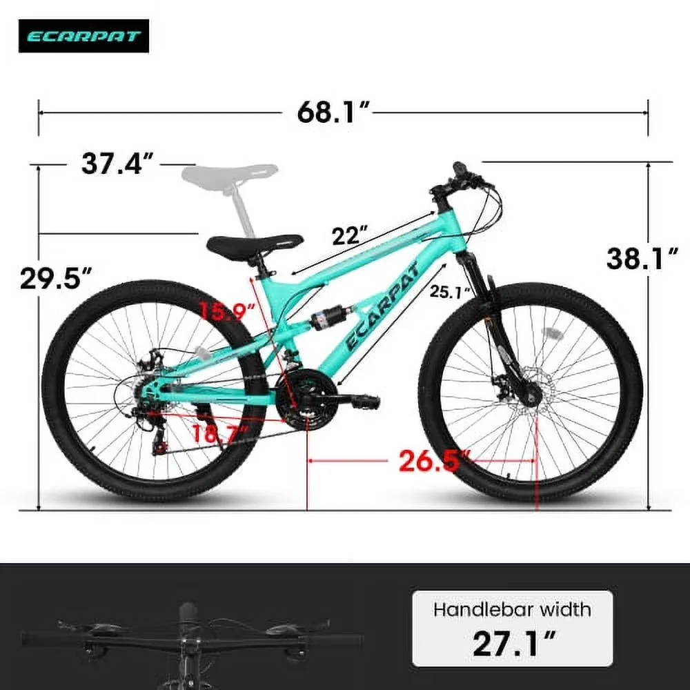 Modern Road Bike with Lightweight, Dual Disc Brakes, 700c - Blue 16 - Professional Series Model AA3E53