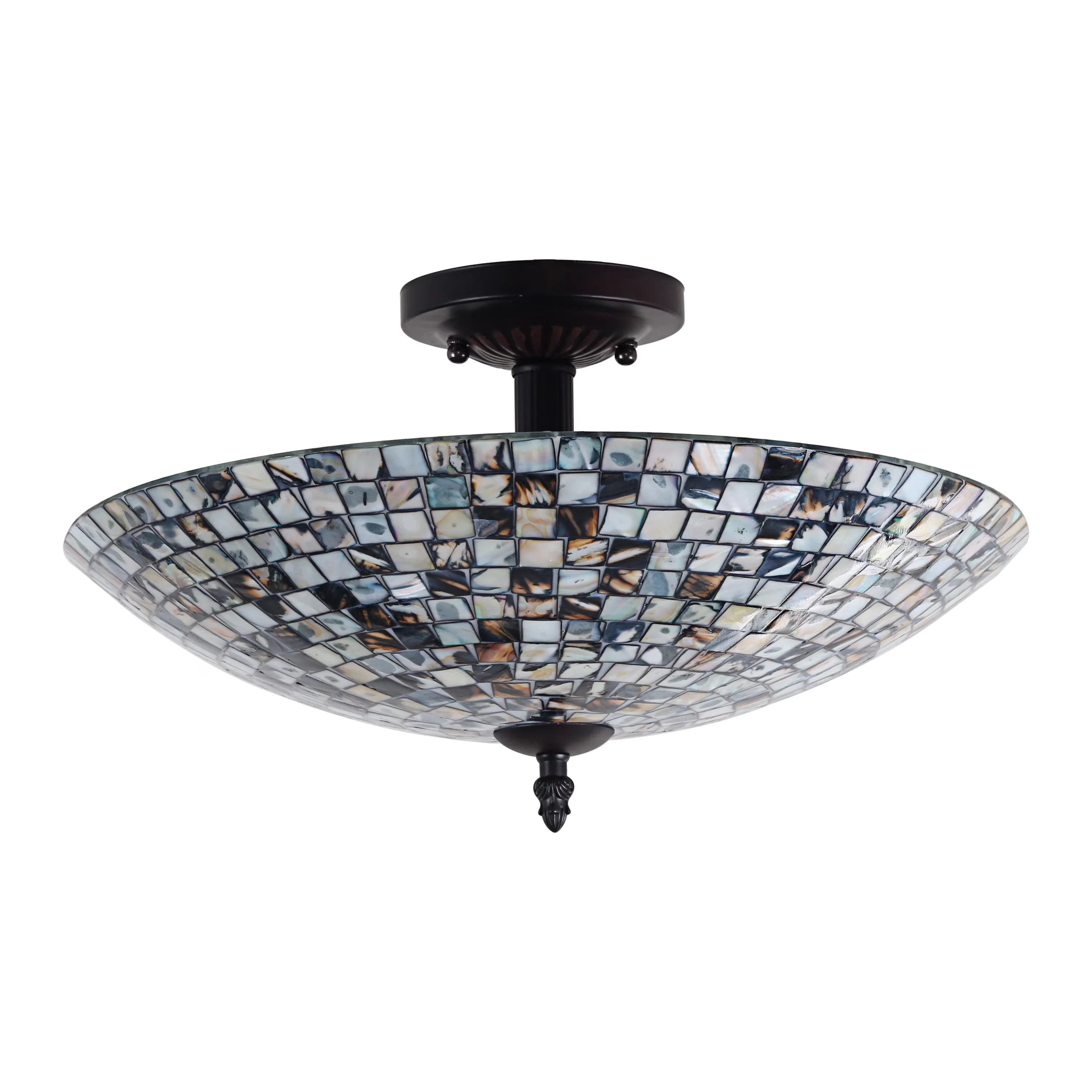 Versatile Ceiling Lights Fixture with Incandescent, Modern, Dimmable - White Seashell Model 555552