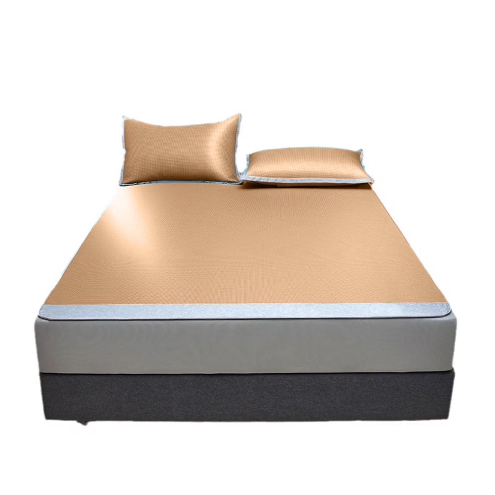 Professional Mattresses Accessory with Breathable Construction, comforters pillows queen blanket size - Coffee 100%Polyester Model 315A1E