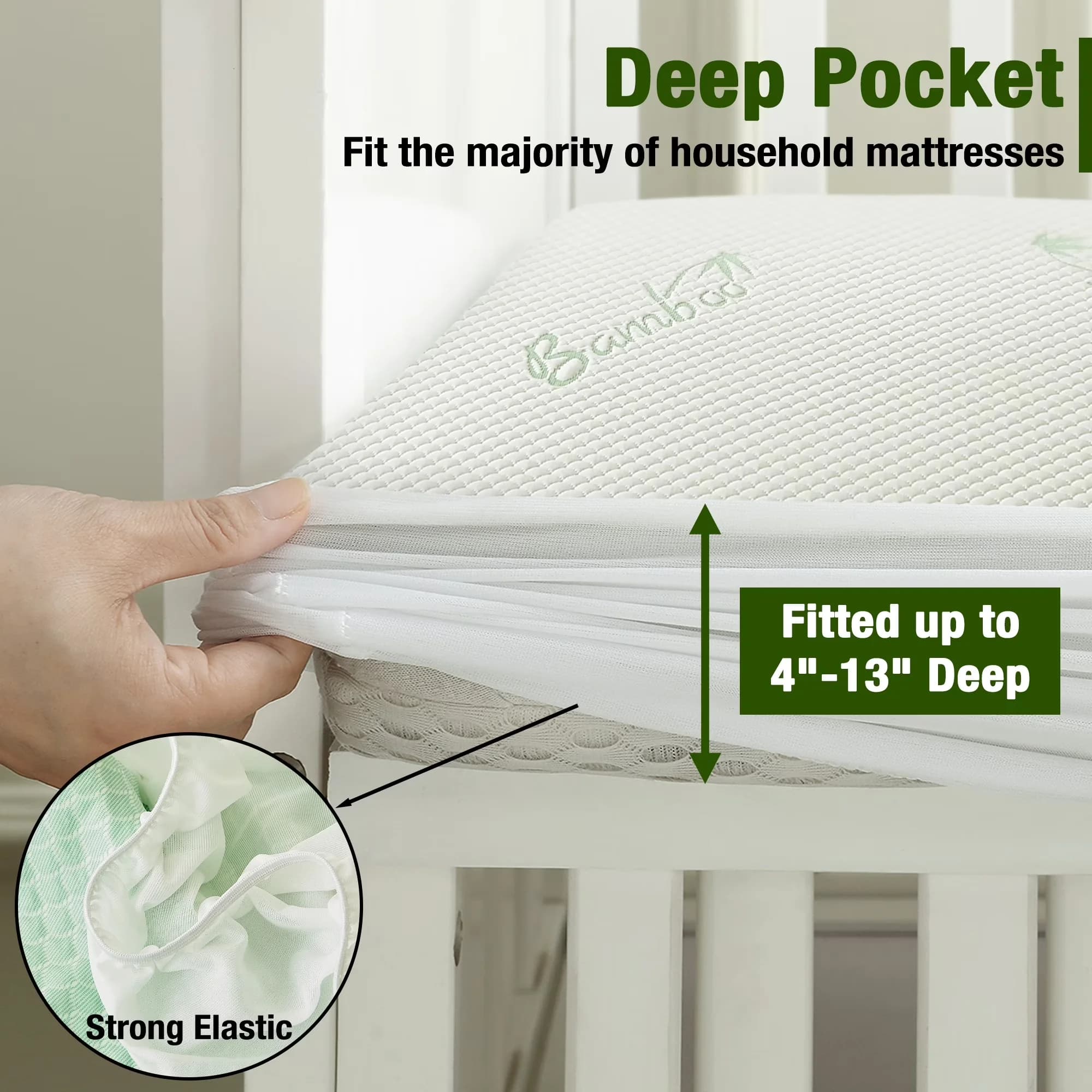 Moving Classic with Hypoallergenic, Breathable, Waterproof - 4-13 for General Purpose Model 18AA27