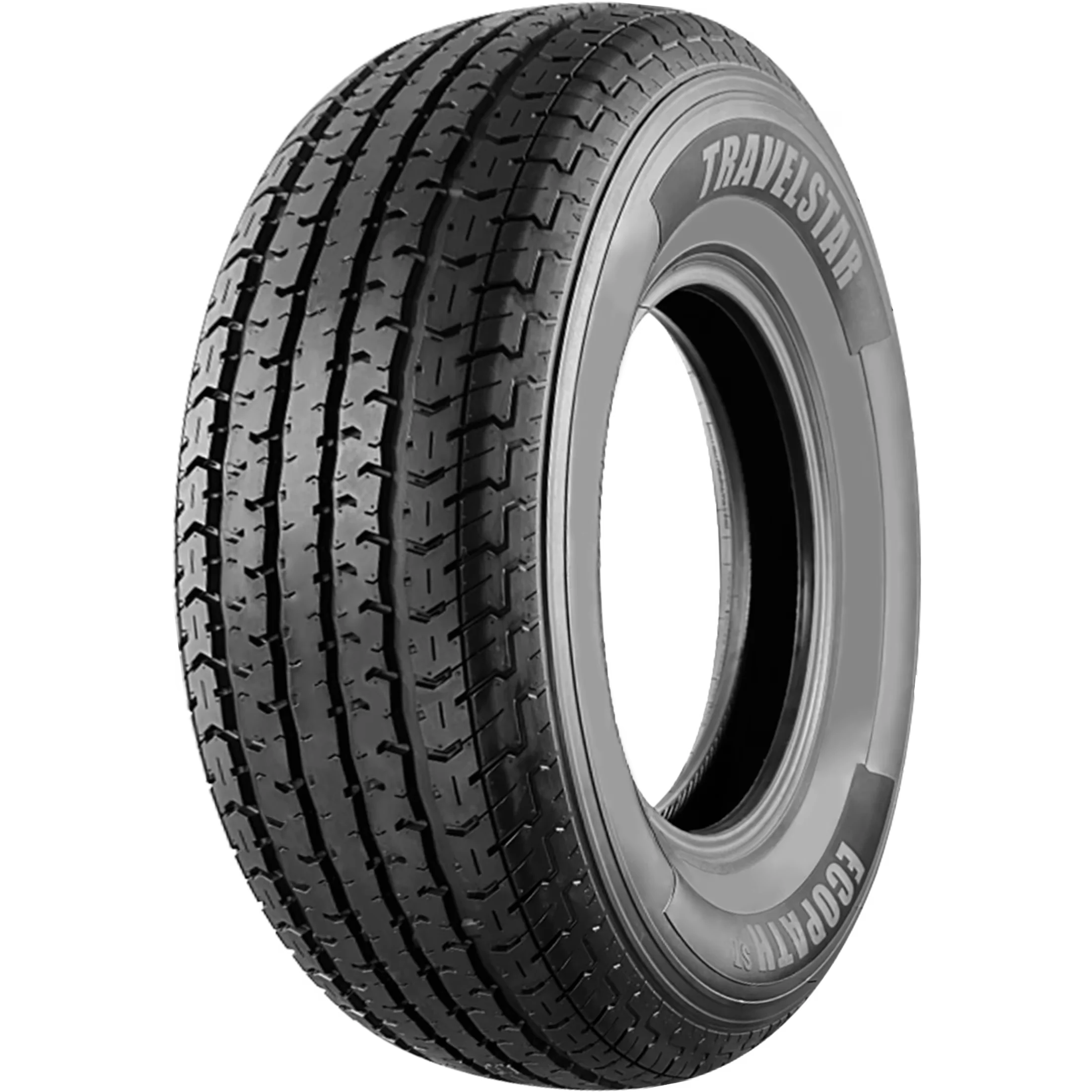 Trailer Tire Essential with Fits Multiple Makes And Models, Size: 205/75R15 - Model 12FD1D