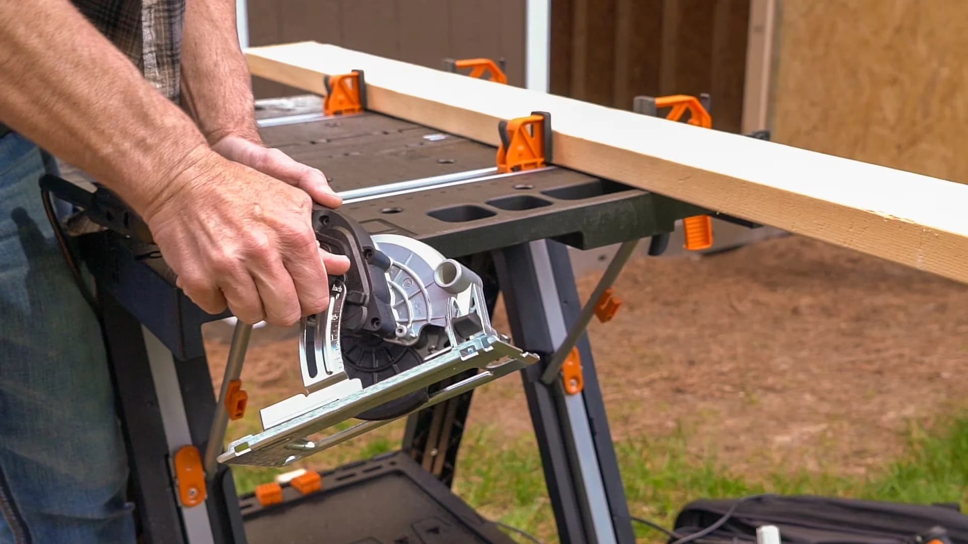 Quality Power Saw with Ergonomic Design, Black and Orange - Multicolor Model 01649A