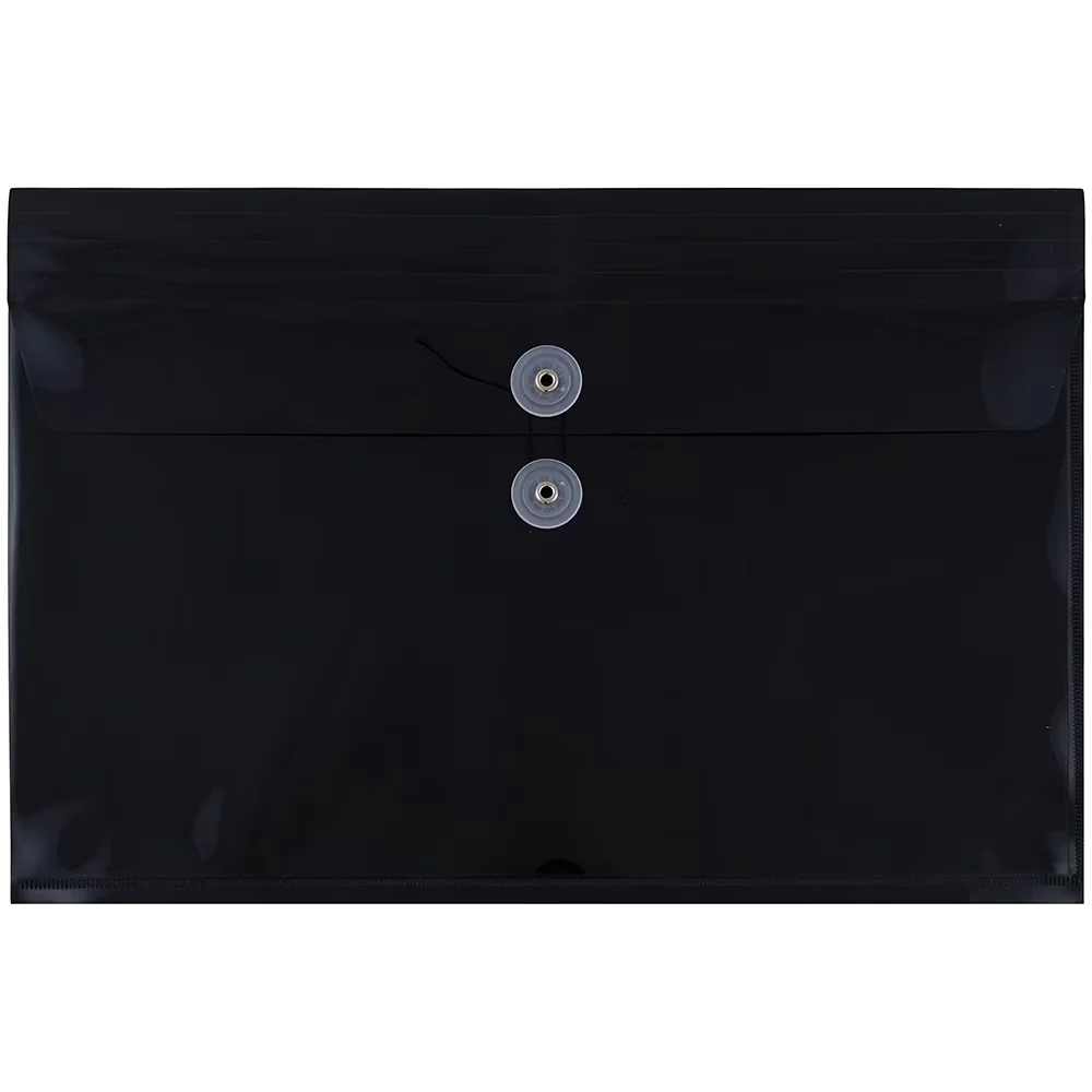 Moving Innovative with Legal Booklet, Size: Legal (9.75 x 14.5 inches), Plastic Envelopes - Black Model 865588