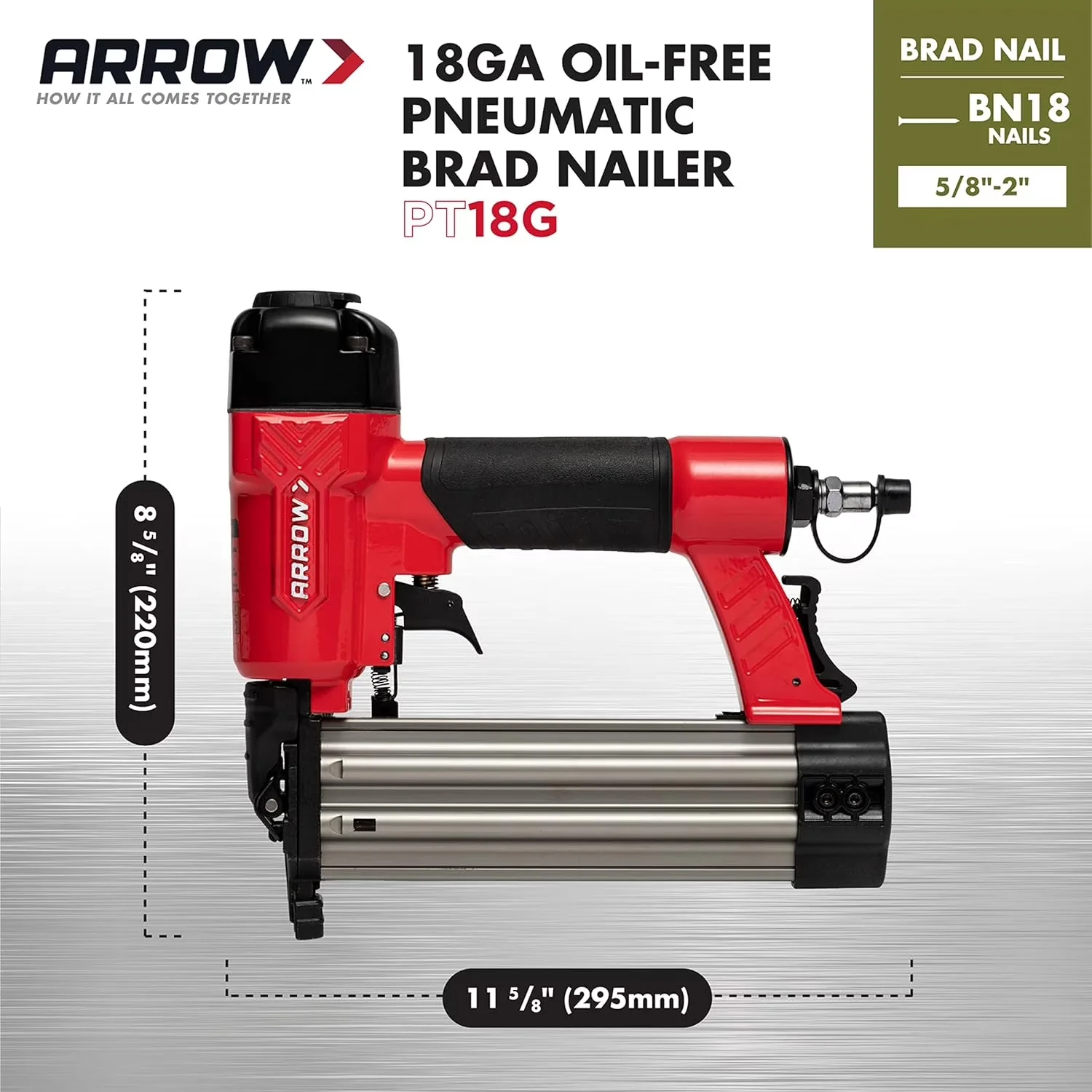 Stylish Air Tools Compressor with Easy To Operate, Effortless Control - PT18G Model 9F1D60