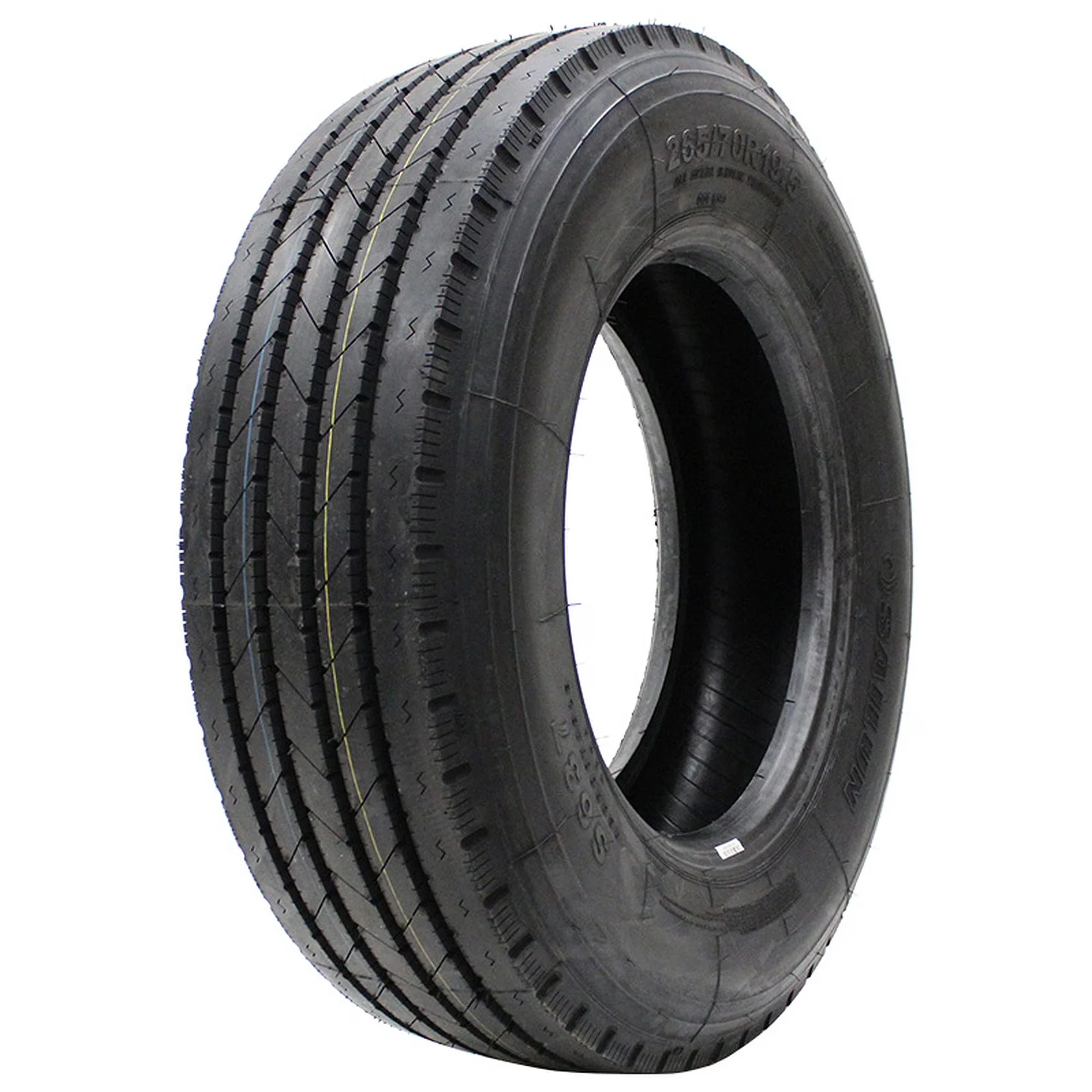 Stylish Trailer Tire with Fits Multiple Makes And Models, Solid shoulder promotes even wear, S637 (Trailer) ST235/85R16 132/127L G - Model 1F274C