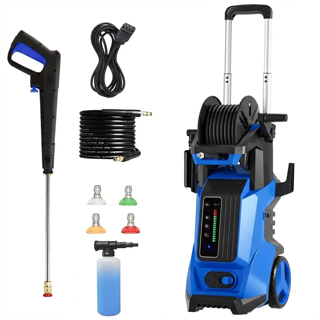 Pressure Washer Modern with Gutter, Yard, 25FT Hose Power Cleaning forCar - Model A80C7C