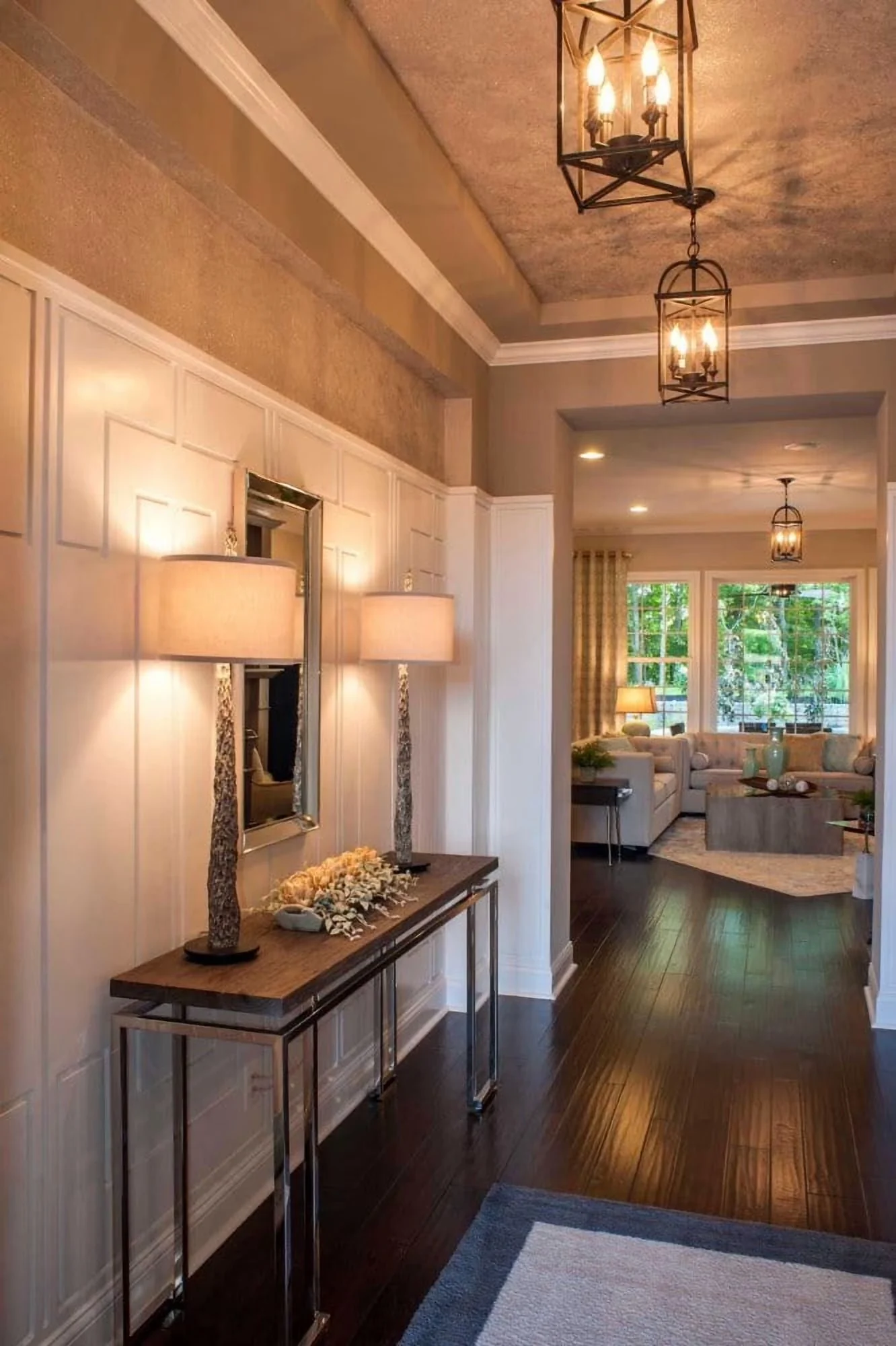 Ceiling Lights Fixture Essential with Incandescent, Energy Efficient, Farmhouse - Resin, Steel Model 72BFD9