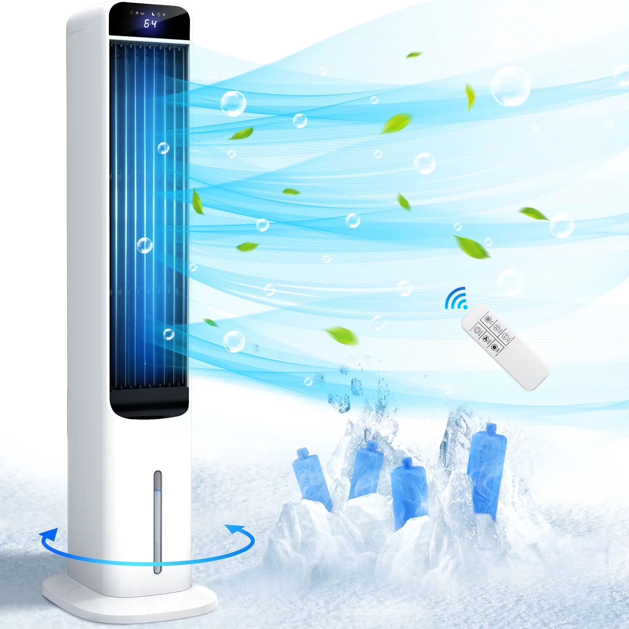 Efficient Air Conditioner with Remote Controlled - Evaporative for Multiple Applications Model D12CB7