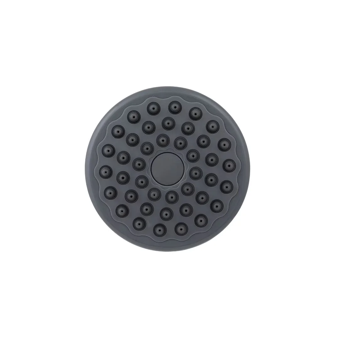 Shower Head Innovative with Self-Cleaning Nozzles, High Pressure, Daily Spa High-Pressure Eco - Chrome Silver Model 83282A