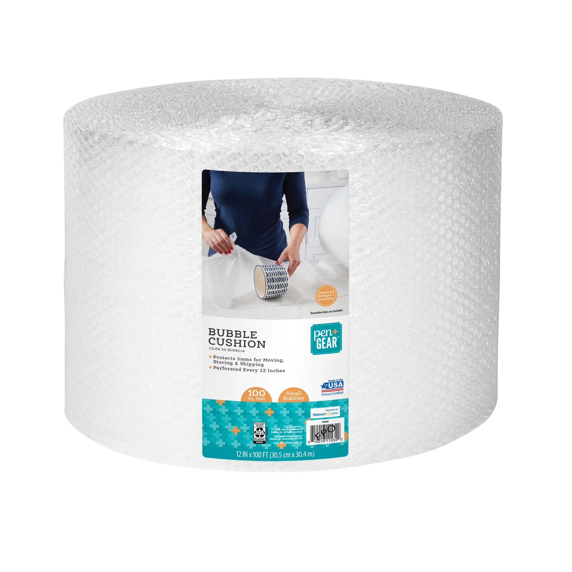 Reliable Moving with 100 feet long, Perforated every 12 inches - 12" x 100' Model 550C7A