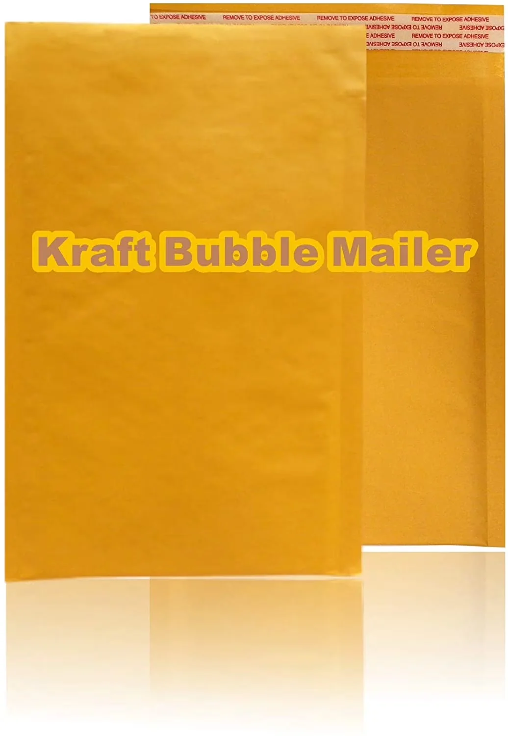 Stylish Moving with Self-sealing for easy-to-use, Dimensions: 14.25" x 19" - Yellow Kraft Paper Model 76C711