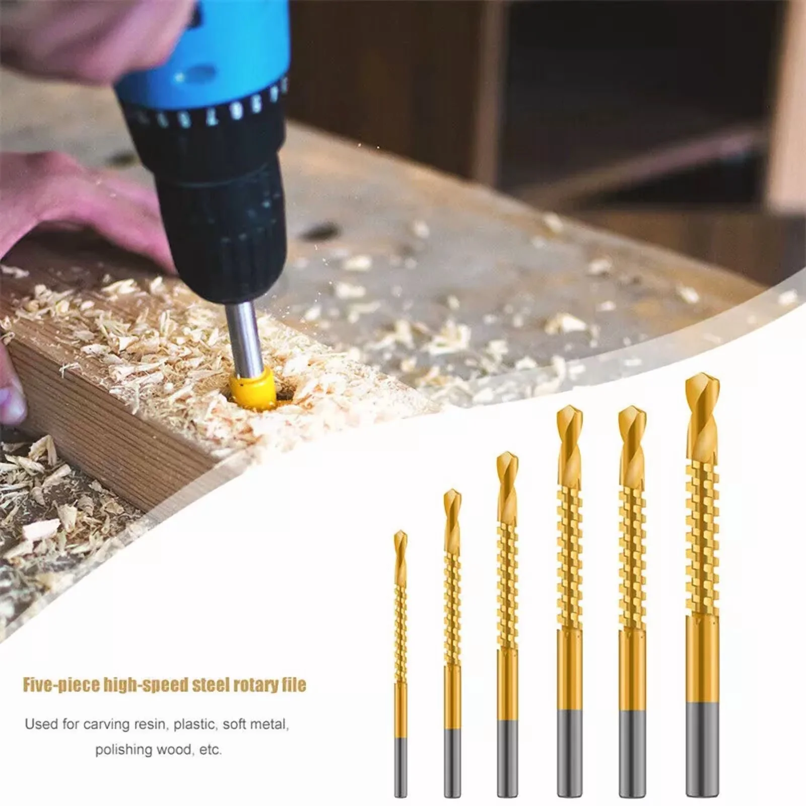 Classic Power Tool with Easy to use and practical for everyone. - 6Pcs Model 64B882