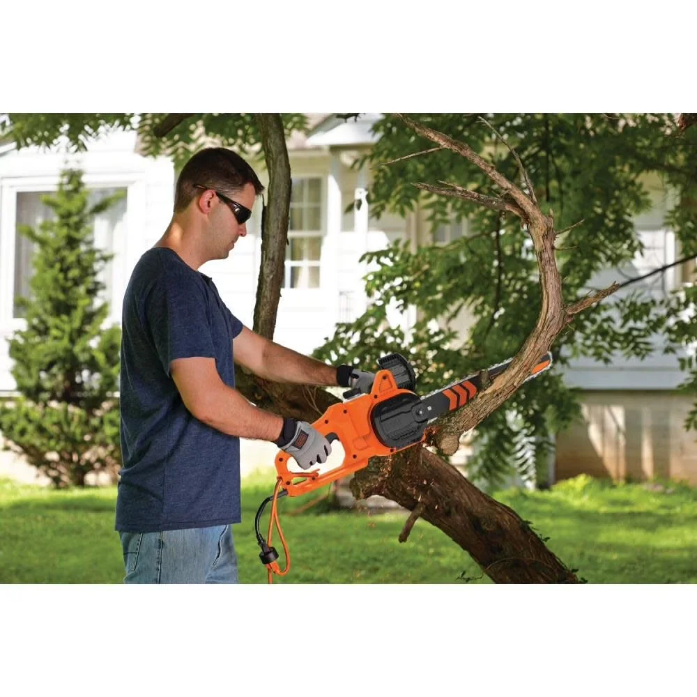 Quality Chainsaw with Automatic Chain Oiler, Chain Brake - Multicolor 14 in Model EBD276