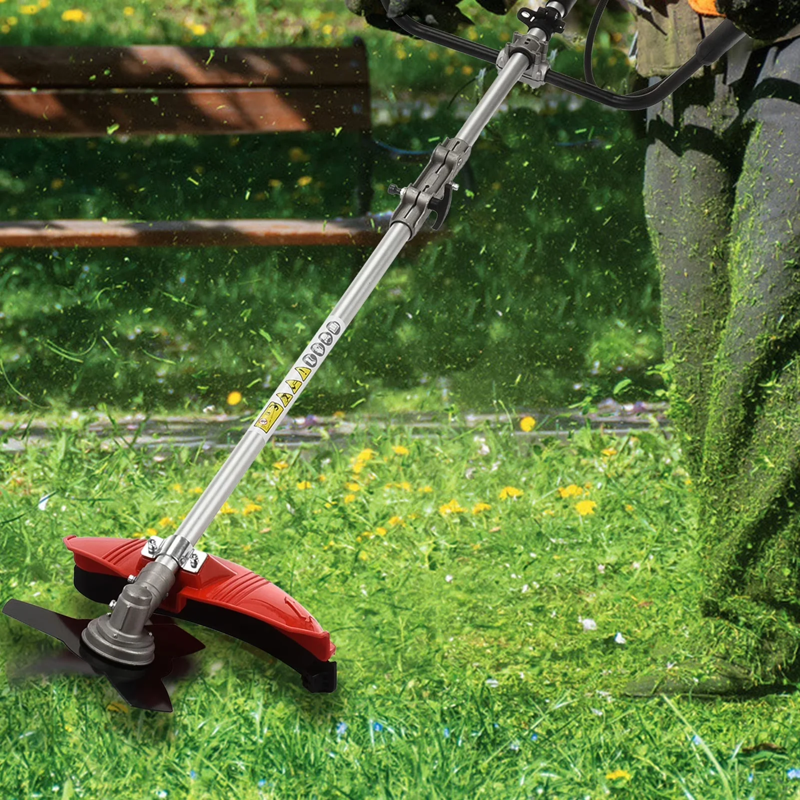 String Trimmer Durable with Antivibration - Red 2 in - Professional Series Model 2FB26E