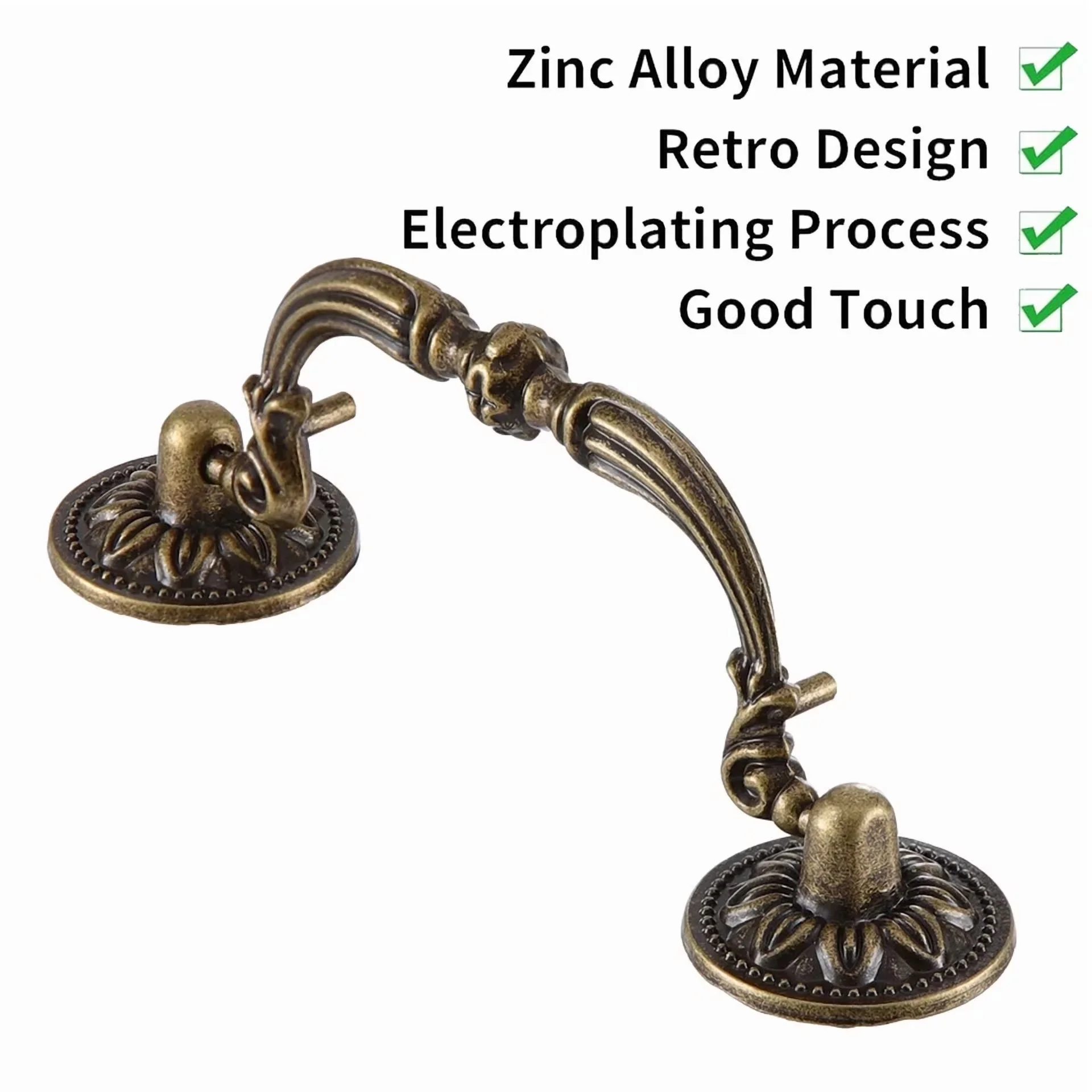 Versatile Kitchen Renovation with Durable, Easy to use and practical for everyone. - Antique Bronze 3.75" Model F3ED2D