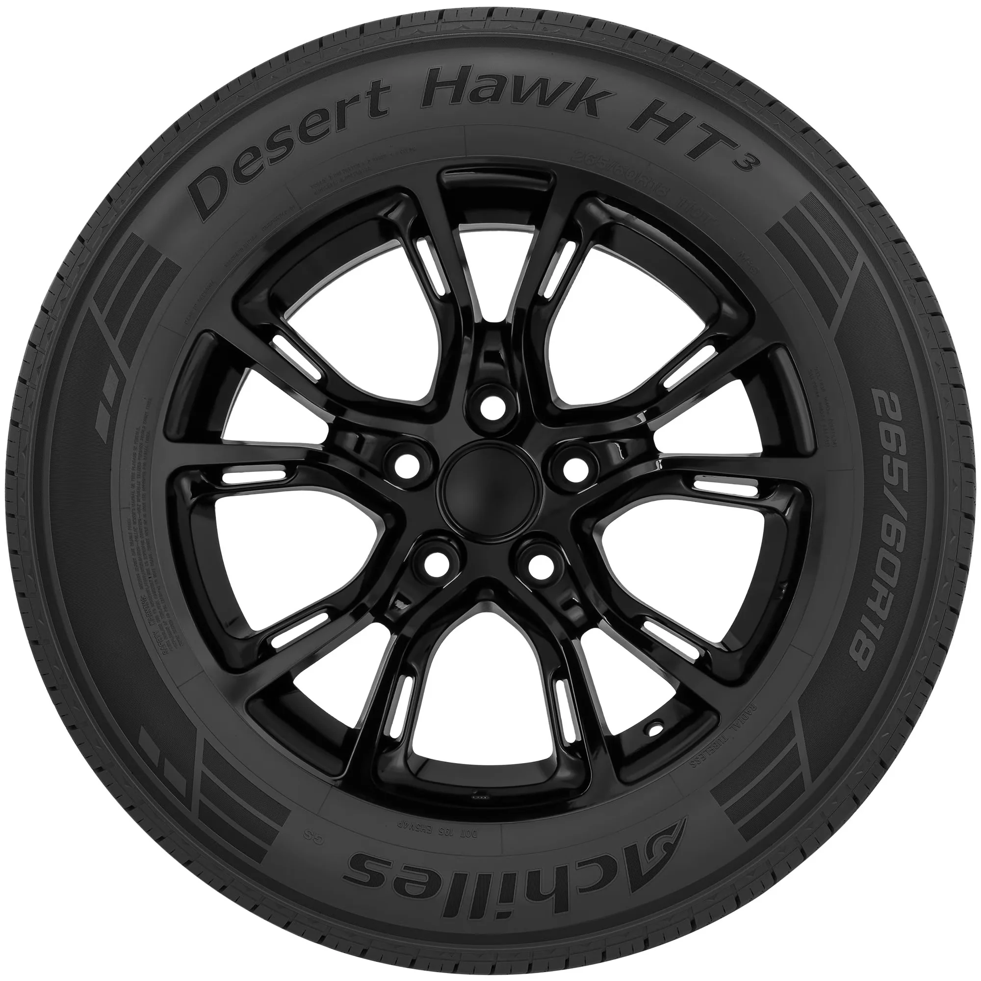 Sleek Truck Tire with 107V, Size: 235/60R18 - HT3 - Premium Collection Model DDBA6F