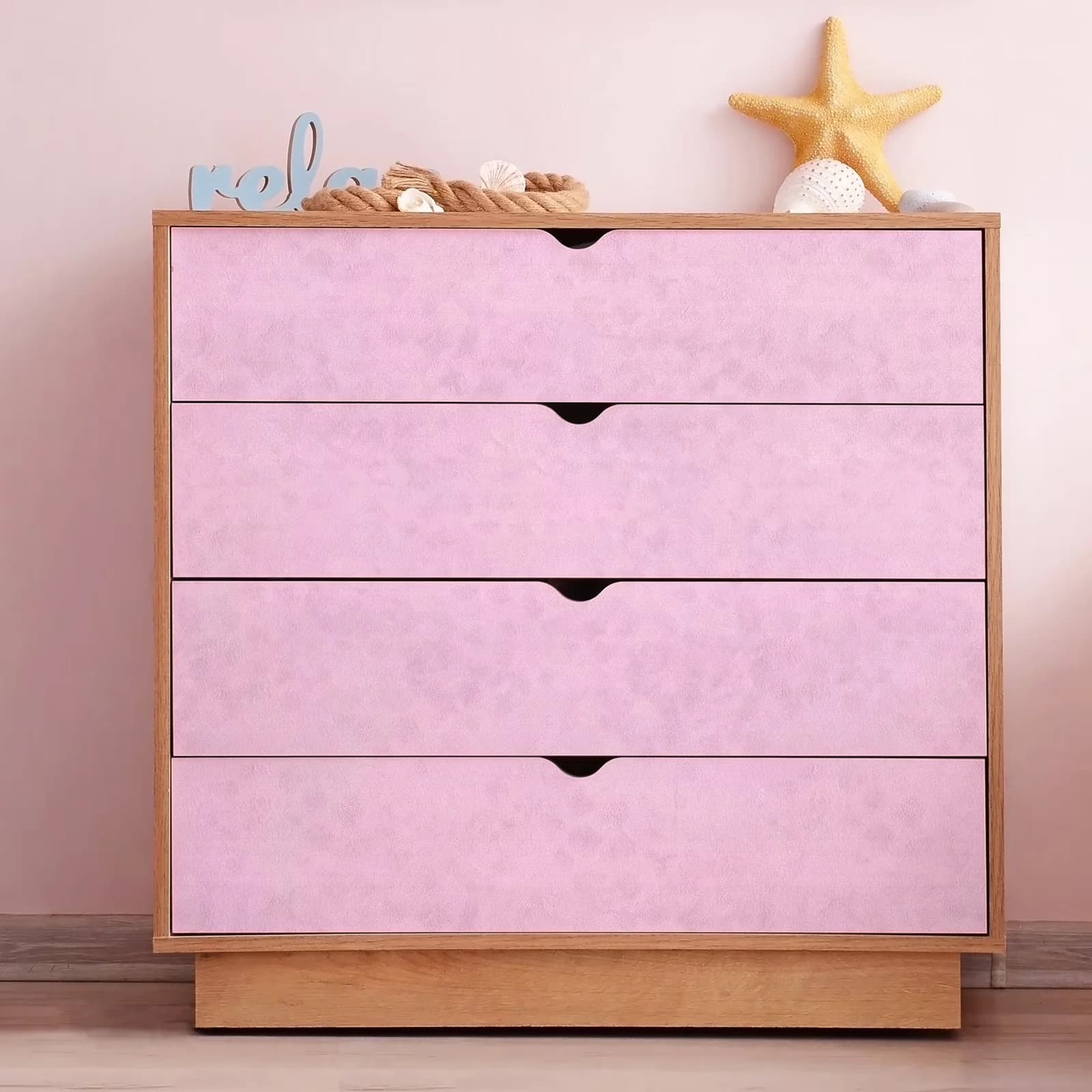 Professional Wallpaper Wall Decals Wall Covering with Luxurious looks, seamless finish - Vinyl Pink Model AFEF5A