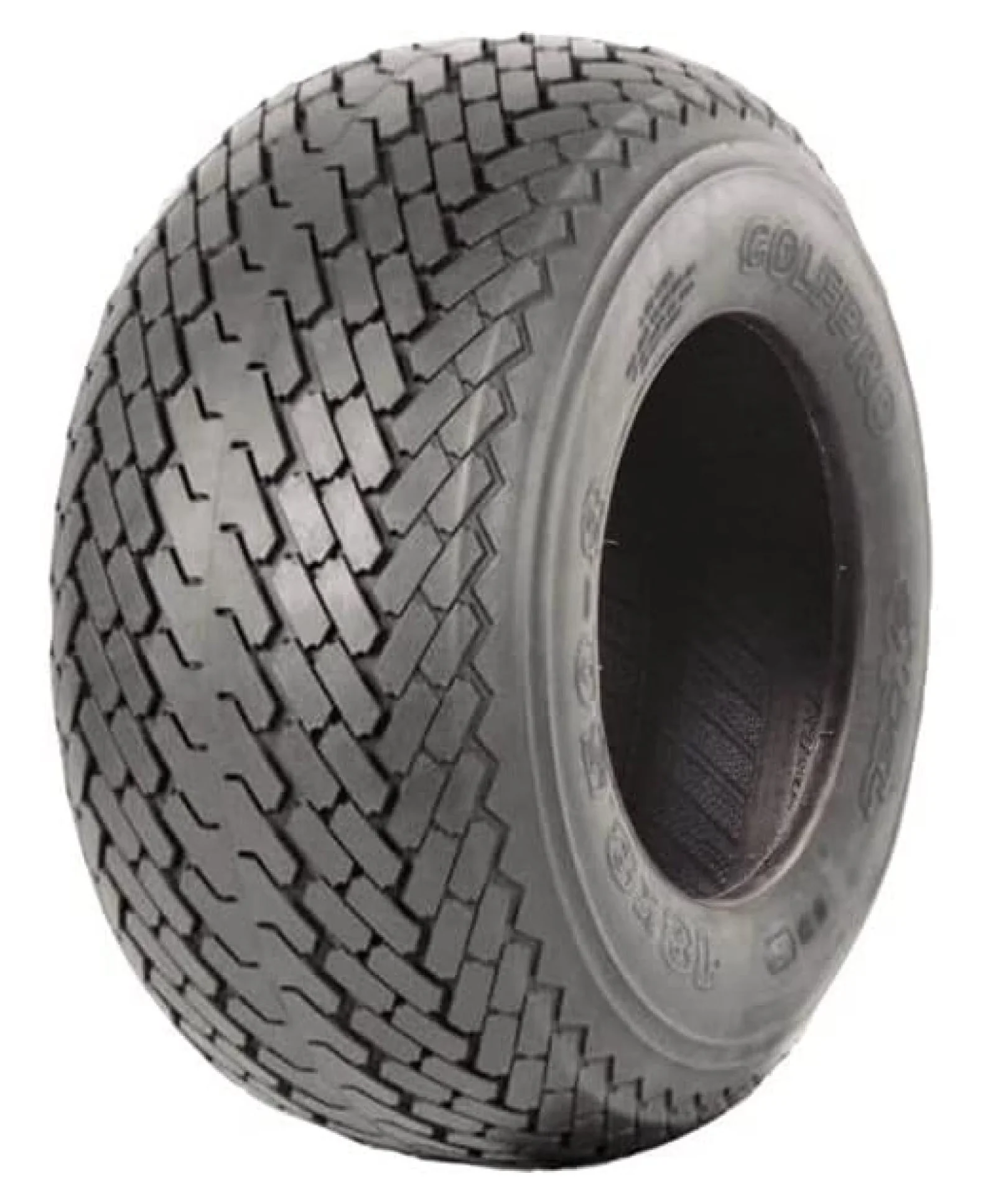 Durable Golf Cart Tire with Replacement, Smooth, Excel Pro 18x8.5-8 - Universal Fit Model E27712
