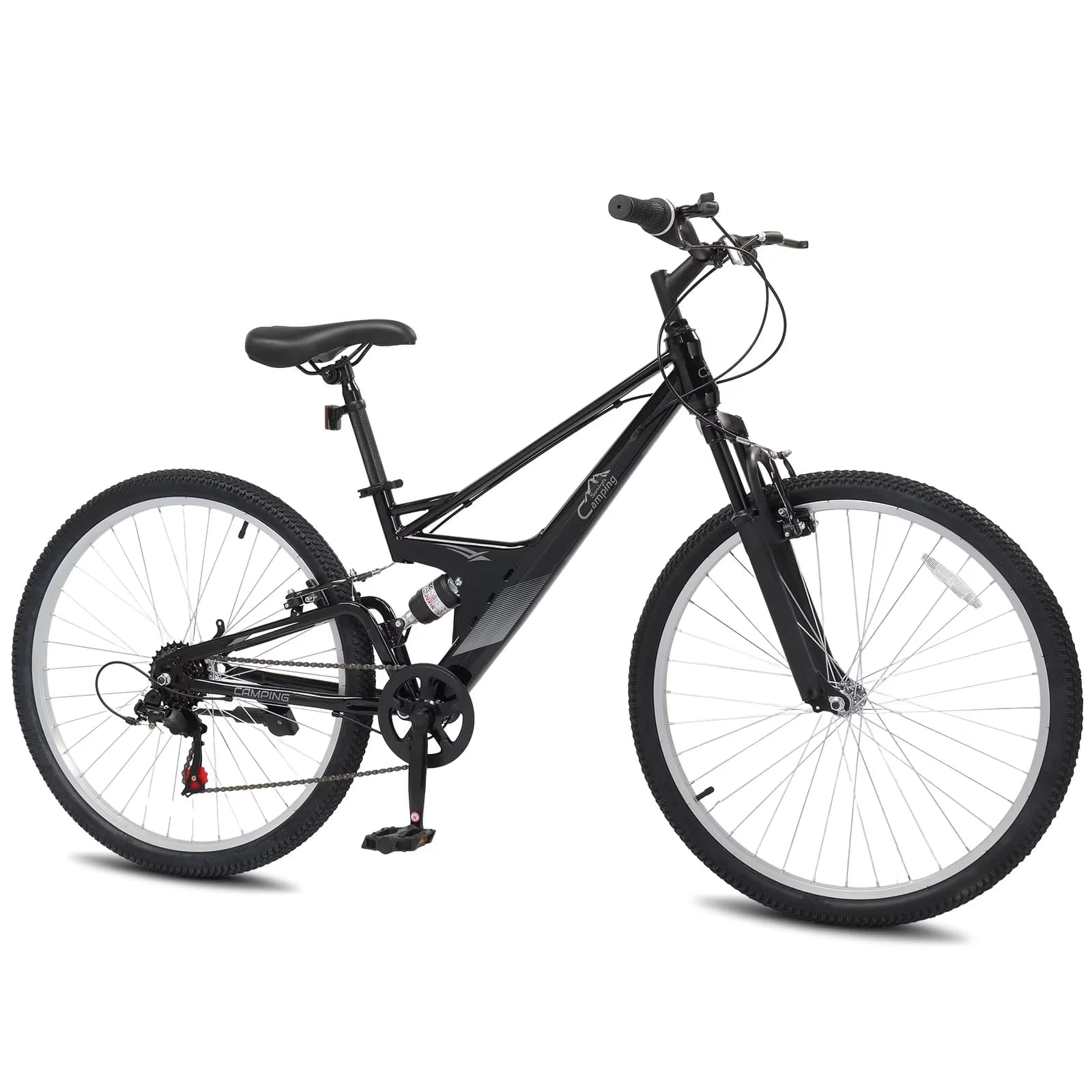 Quality Road Bike with Compact, Adjustable Speed, Adjustable Height - Black Model B0B28D