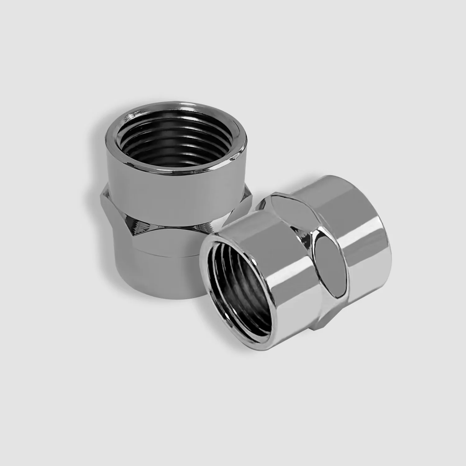 Sleek Plumbing with Durable, Material: Brass Length: 1-1/8" - Brass Silver Model 2A7C19