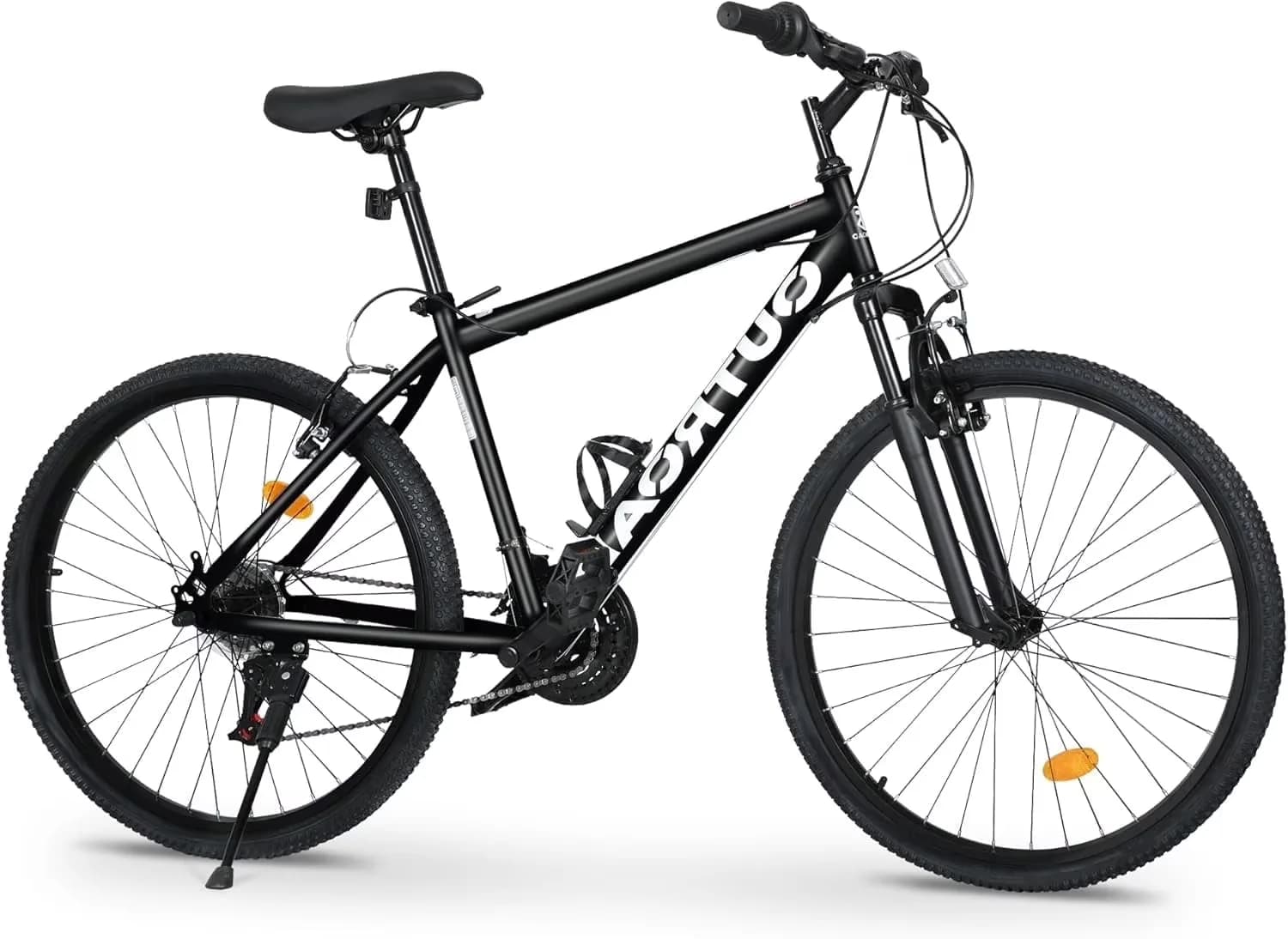 Versatile Mountain Bike with Adjustable Seat Height, Adjustable Speed - Black Model F00FAB