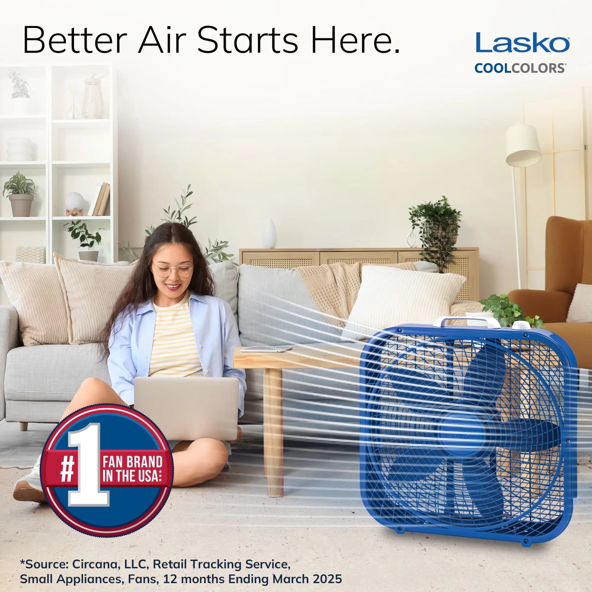 Modern Fans In Cooling with Convertible, Weather-Resistant Motor, Portable Floor or Window Fan - Plastic 28.39%; Steel 58.22%; Copper... Model FBE1AE