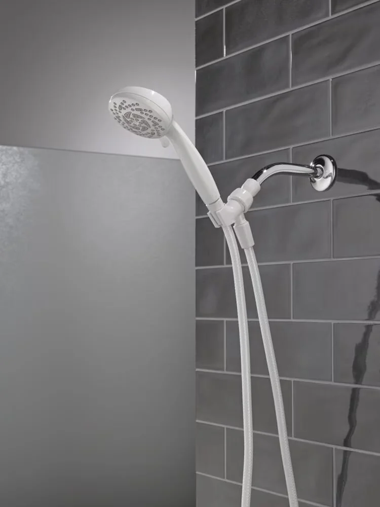 Shower Head Essential with High Pressure, 5 Modes, High-Pressure Handheld Showerhead - Abs White Model 297425